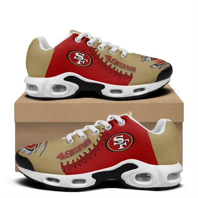 Women's San Francisco 49ers Air TN Sports Shoes/Sneakers 002